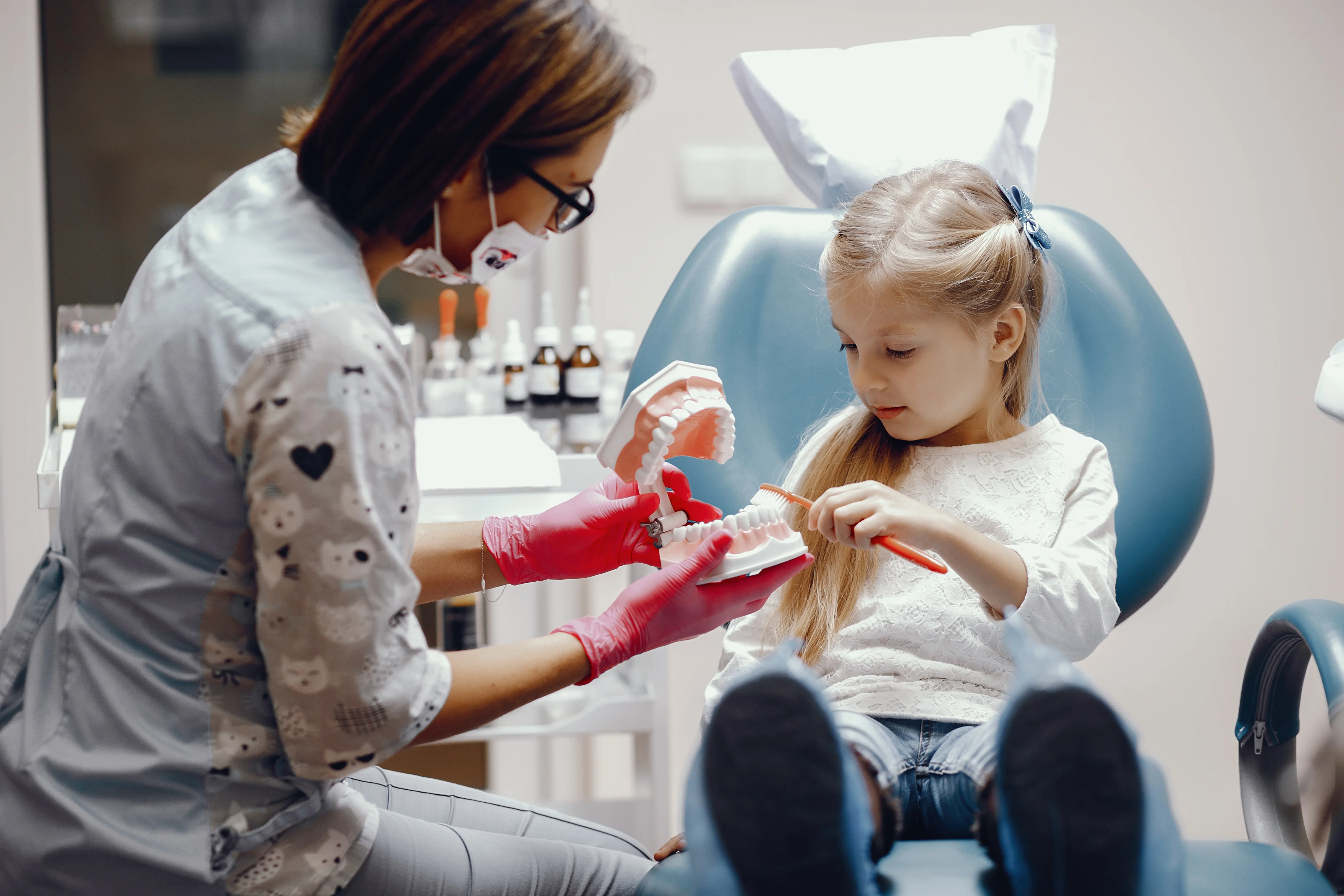 Higiene dental para niños